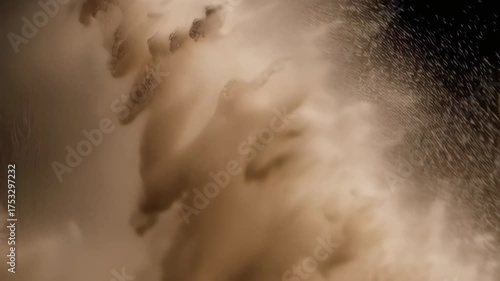 Particle Swirl Sandstorm Animation