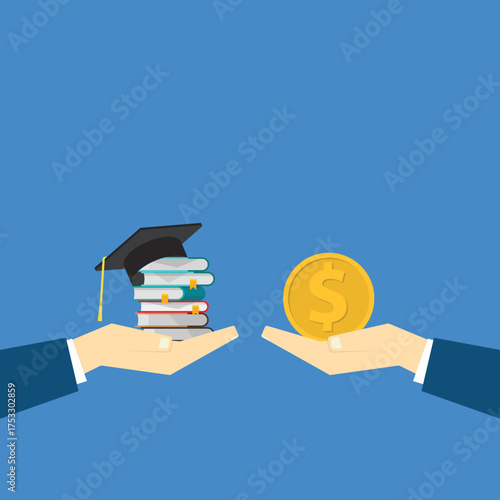 Investment in knowledge, student loan and scholarship	