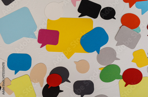 Abstract composition with v...
