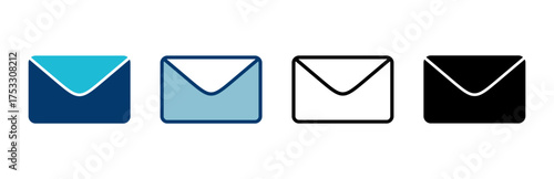 Mail vector vector icon isolated on white background. E-mail icon. Envelope illustration. Message