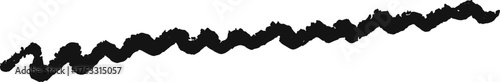 Marker hand drawn line border