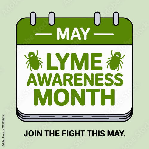 Lyme Awareness Month May Campaign Design