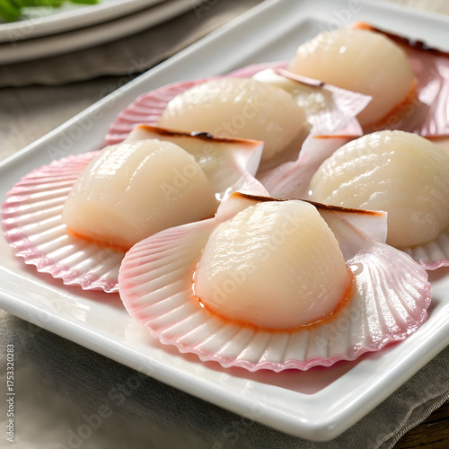 raw scallops
