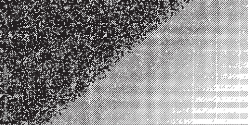 Subtle halftone grunge urban texture vector. Distressed overlay texture. Grunge background. Abstract mild textured effect. Vector Illustration. Black isolated on white. EPS10.