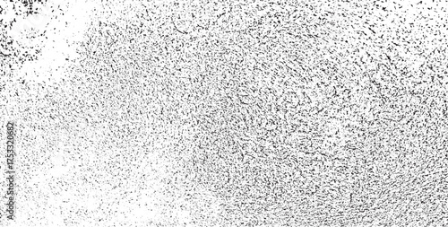 Subtle halftone grunge urban texture vector. Distressed overlay texture. Grunge background. Abstract mild textured effect. Vector Illustration. Black isolated on white. EPS10.