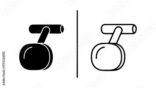 Toilet flusher handle icon with transparent background