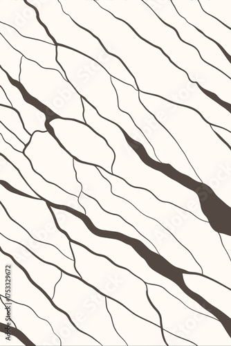 Abstract marble line pattern vector with organic flow design, perfect for textile prints, minimal posters, or modern backgrounds.