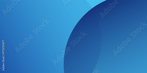 Paper layer circle blue abstract background. Curves and lines design with space for text simple. colorfull pattern modern nice