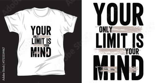 typography graphic vector t shirt design print.