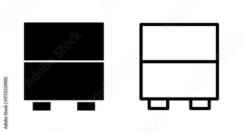 Archive folders icon symbol for apps and websites. Document vector icon. Archive storage icon.
