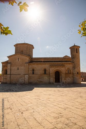 Kirche San Martin in Frömista am Jacobsweg in SPanien