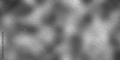 seamless wave pattern. Abstract Gray White Pattern Design. black and white background grunge, wave. Abstract Layered Design With Depth Effect. a close up of a black wall with swirls on it.

