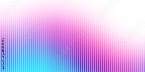 Abstract element of soft pink blue gradient wave with fractal glass texture