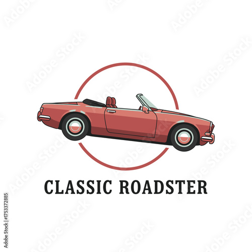 roadster classic car vehicle vintage auto design retro automobile