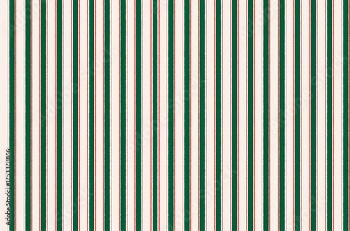 Christmas green red seamless pattern with hand-drawn texture. Gentle checkered background design perfect for fabric, wrapping paper, stationery, wallpaper, and digital decoration.