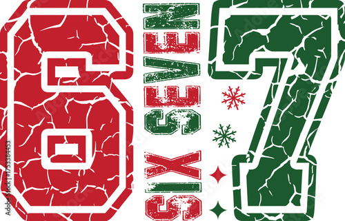 Christmas  Six Seven, Cut File 6 7