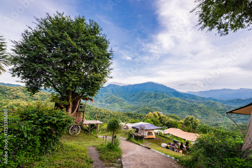 village in the mountains