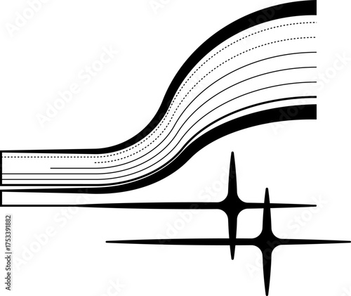Futuristic Y2k Element