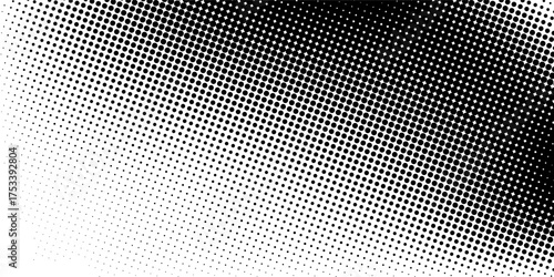 Dots halftone color pattern gradient texture with technology digital background. Dots pop art comics with summer background. vector ilustration