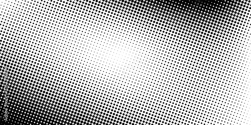 Dots halftone color pattern gradient texture with technology digital background. Dots pop art comics with summer background. vector ilustration