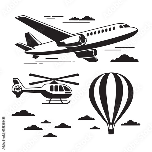 Sky adventure balloon art