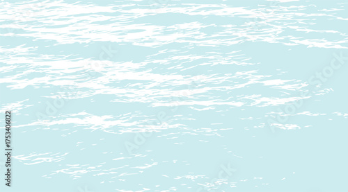 A serene light blue background is textured with horizontal white lines, creating a calming and minimalist water-like aesthetic perfect for subtle designs and versatile use