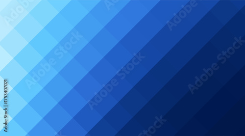 Gradient blue mosaic background showcasing a smooth transition from light cyan to deep navy, composed of geometric shapes creating a visually appealing pattern with a modern style