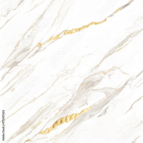 Carrara marble with a mixture of white color and natural cracks on the natural stone looks luxurious