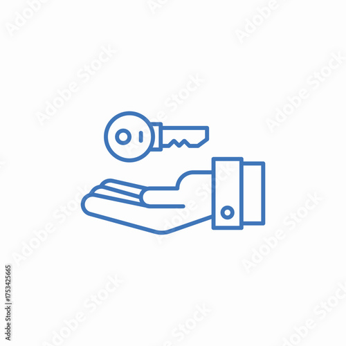house ownership icon sign vector