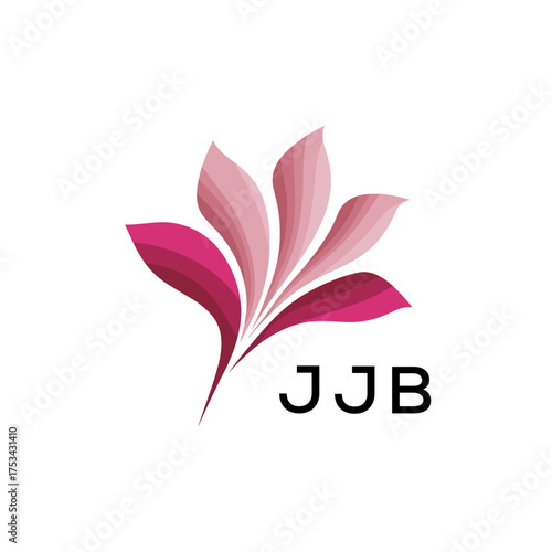 Modern Pink Leaf Logo Vector, JJB Later Logo, Gradient Petal Logo Concept, Creative Minimal Nature Logo, 

JJB floral, abstract, JJB logo, leaf, petal, JJB pink, gradient, JJB design, icon, vector, JJ