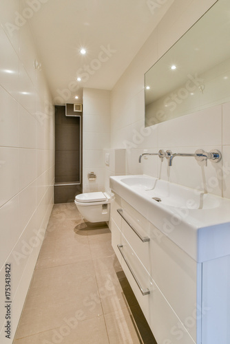 Wallpaper Mural Modern Minimalist Bathroom Design Torontodigital.ca