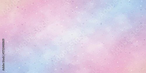 Pastel watercolor background with splashes of color for dreamy designs