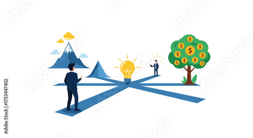 Choosing the right path toward financial success and personal fulfillment.