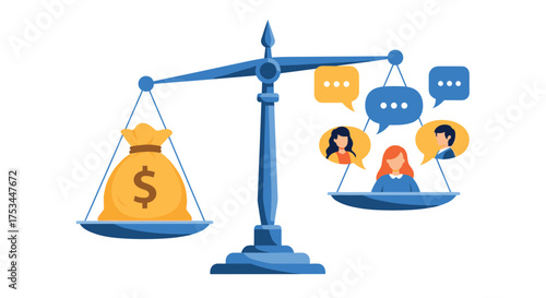 Weighing financial resources against diverse public opinions and diverse peoples thoughts.