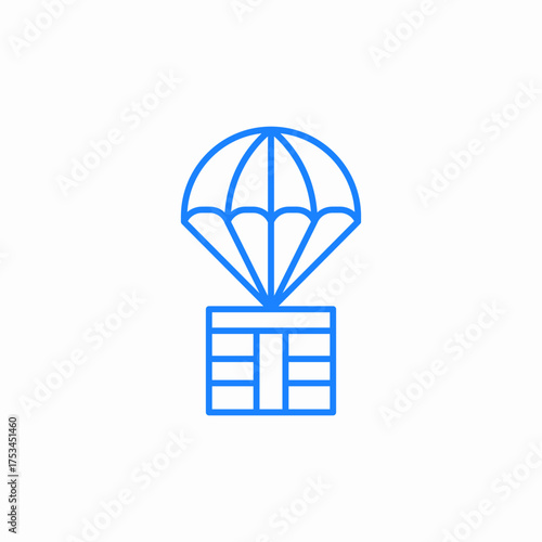 box delivery icon sign vector