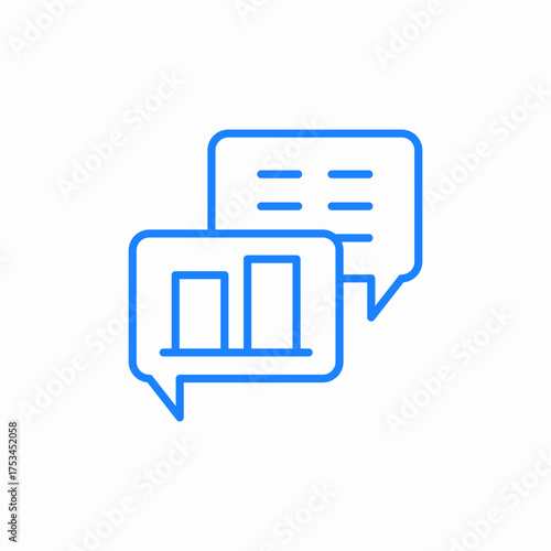 data message icon sign vector