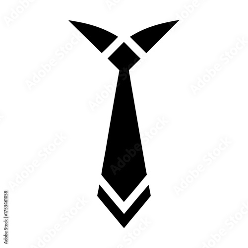 Minimal Tie Knot Silhouette Clean Stylish Business Accessory Icon Simple Vector Illustration with White Background Free Download Minimal Tie Knot Silhouette Clean Stylish Business Accessory Icon Simple Vector Illustration with White Background - GFXLoad