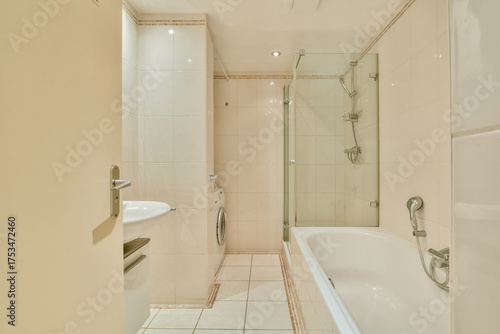 Wallpaper Mural Modern Bathroom Interior Design Torontodigital.ca