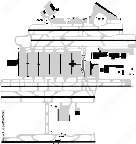 Hartsfield–Jackson Atlanta Airport Map | ATL Airport Diagram with Terminals and Runways