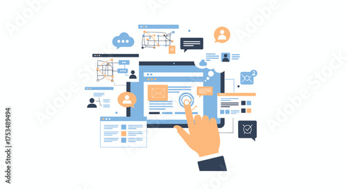 Intuitive User Experience and User Interface Design creating seamless and delightful digital interactions