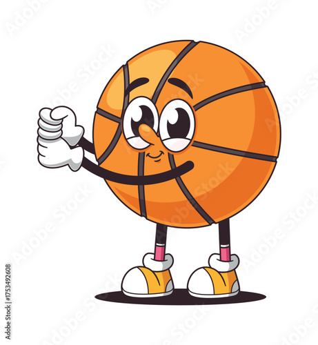 Basketball ball funny threatens reprisals