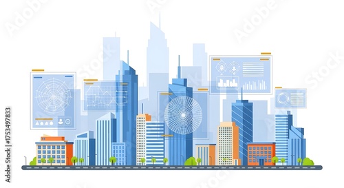 Augmented Reality City Blueprint Overlay