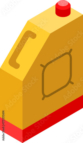 Car Repair Isometric Icon Set – Automotive Tools, Equipment, and Maintenance Supplies Illustration