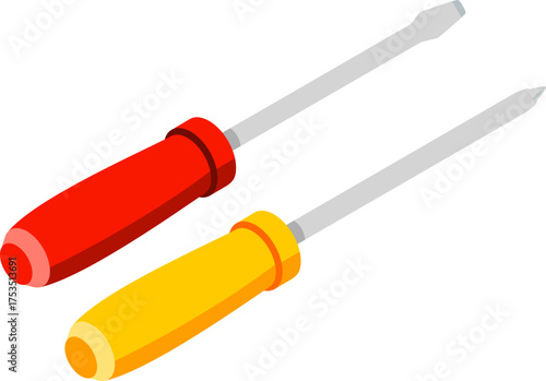 Car Repair Isometric Icon Set – Automotive Tools, Equipment, and Maintenance Supplies Illustration
