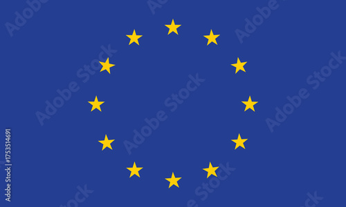 Vector Flag of the European Union (EU)