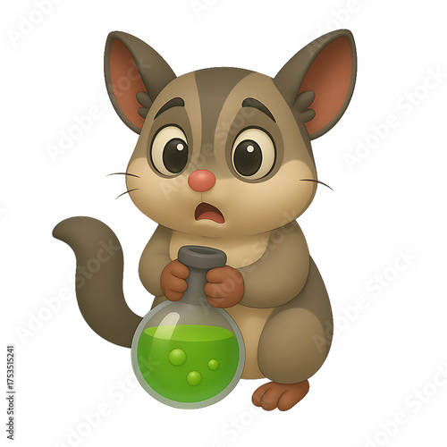 Sugar Glider with Green Potion