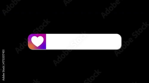 Social Media Lower Third Animation (Transparent Background)