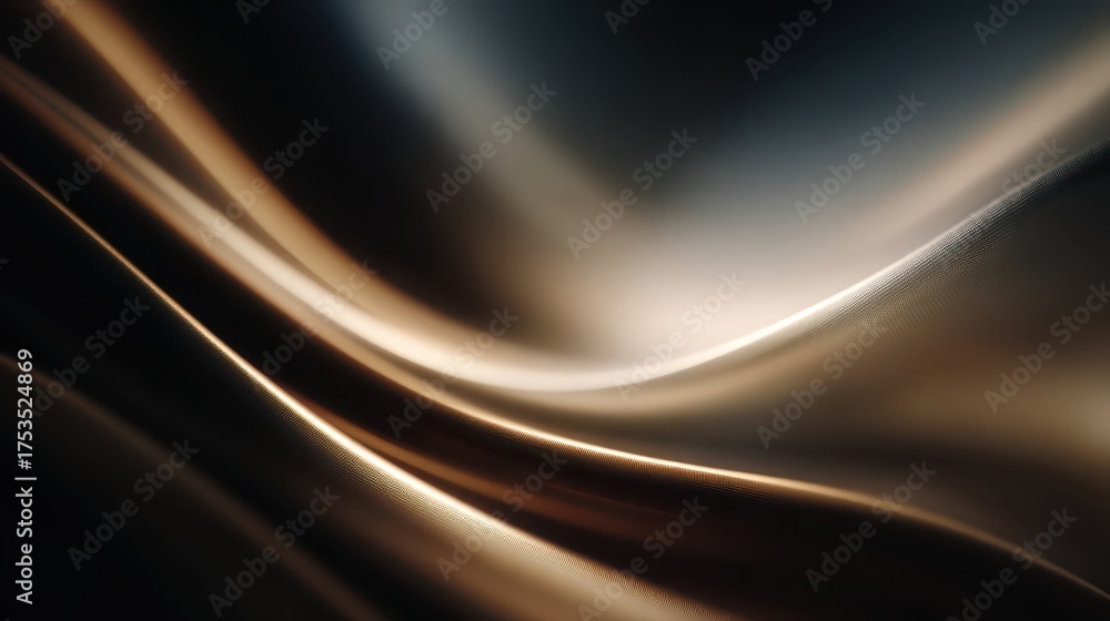 Obraz premium Soft Abstract Gradient Background in Beautiful Blurry Waves