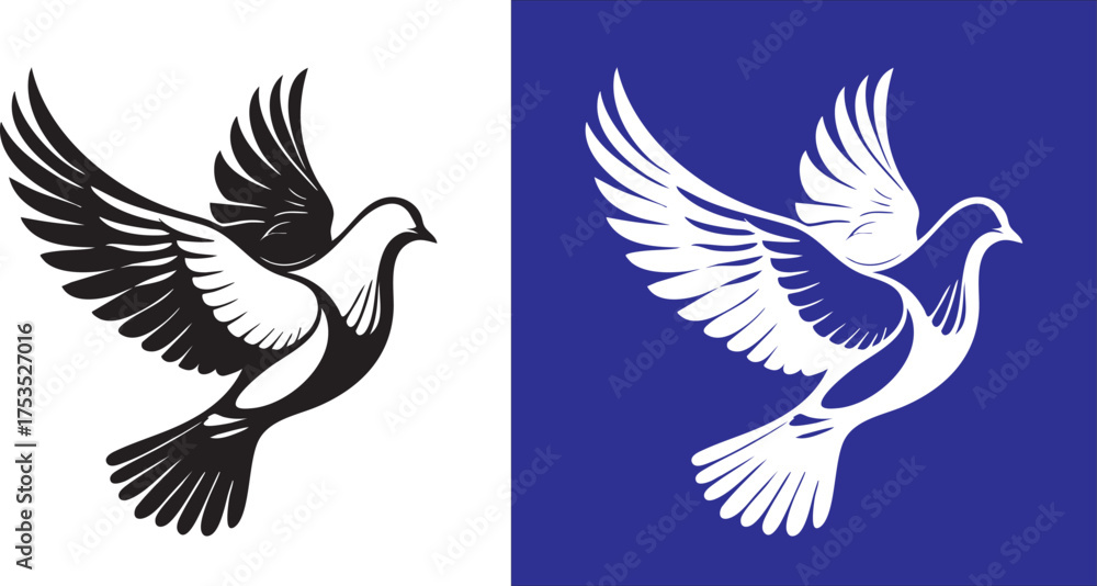 Obraz premium Abstract black and white floral design for graphic resources projects