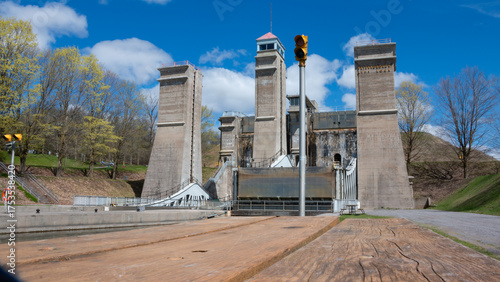 Peterborough Lift Lock National Historic Site, Trent-Severn Waterway, Lock 21, Peterborough, Canada